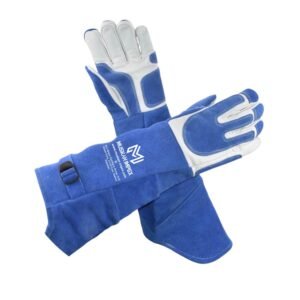 Muskan impex MI 231 Extra Long Welding Gloves